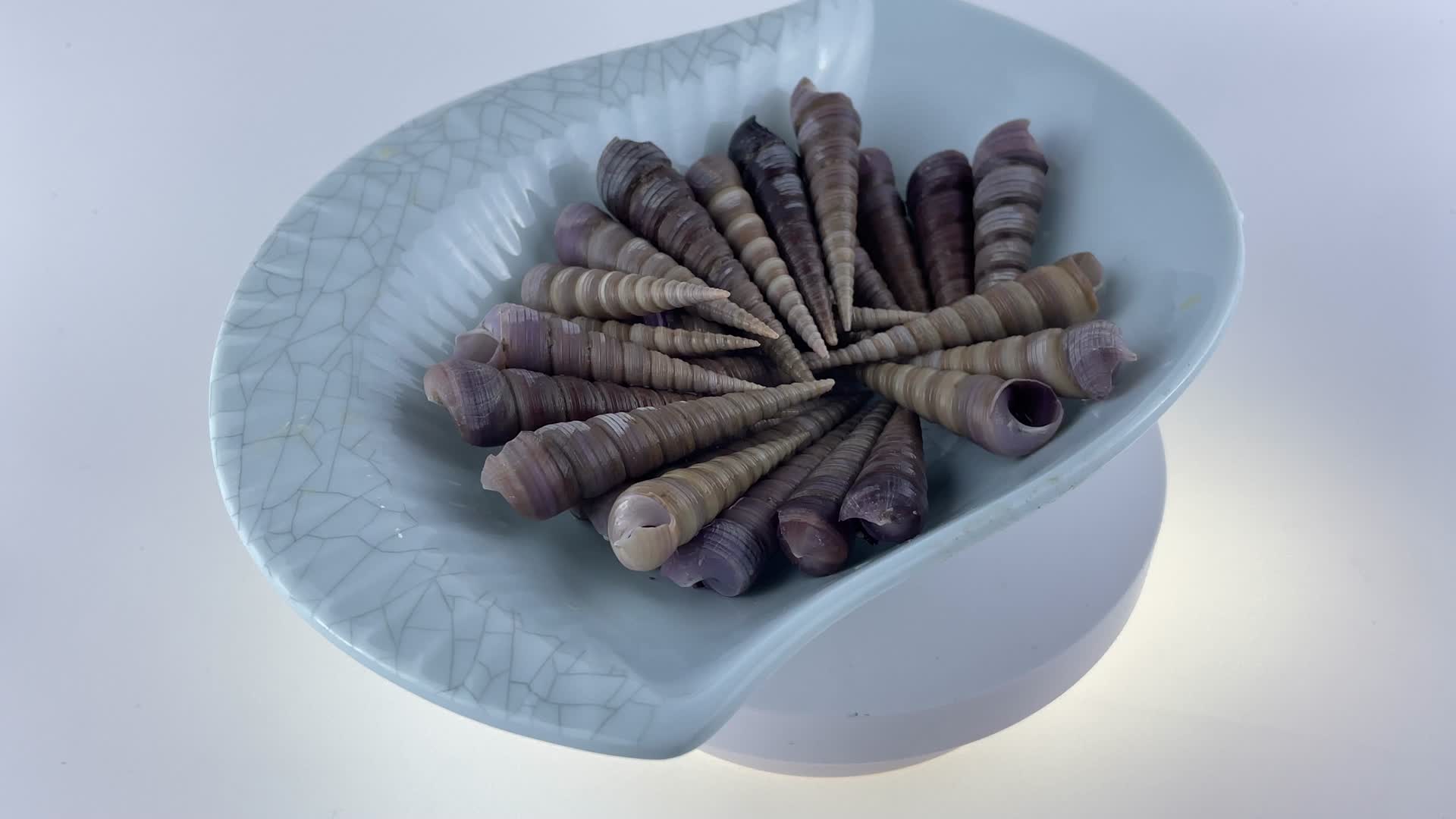 健康食物丁螺4K实拍视频视频的预览图