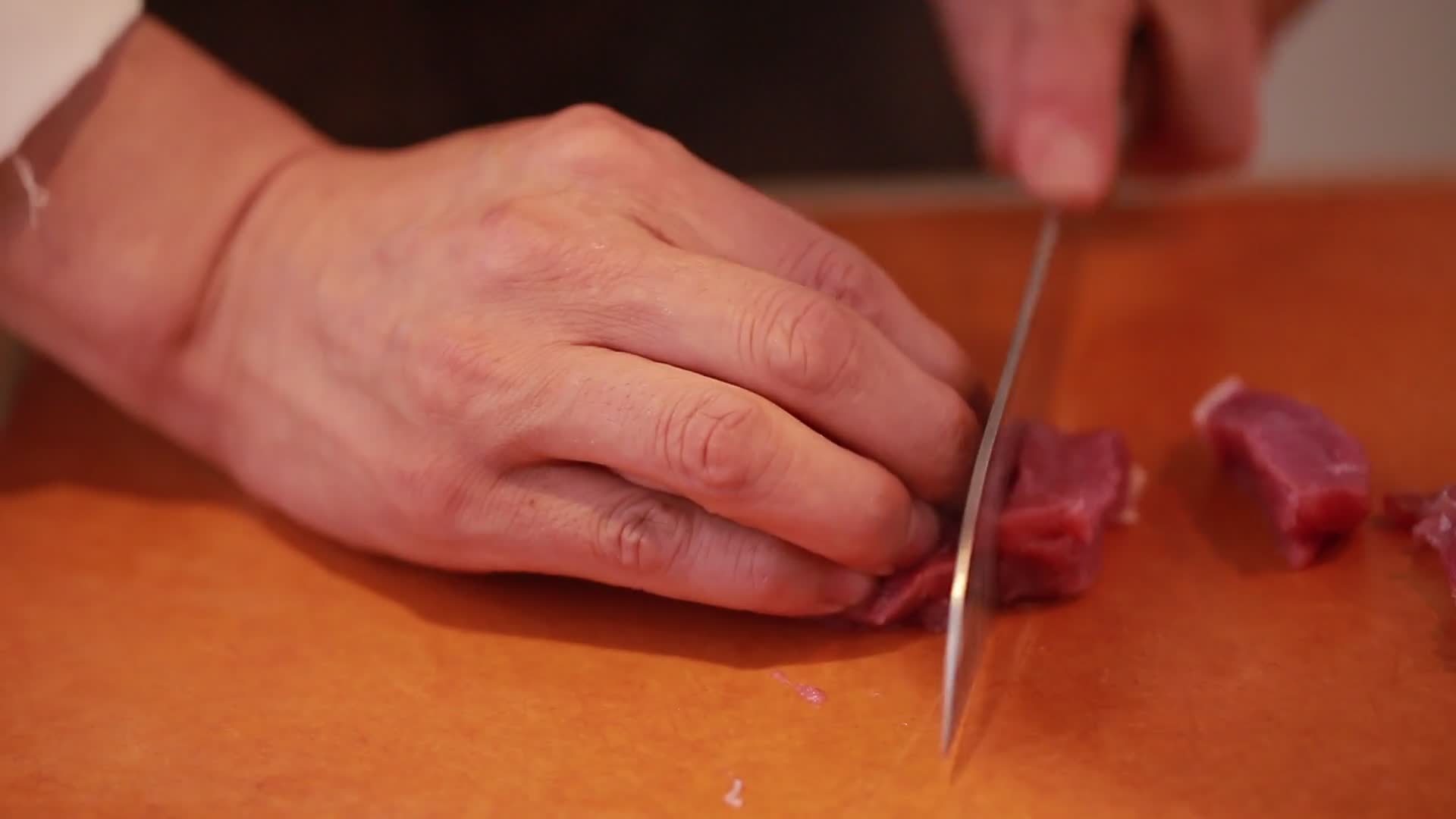 菜刀切里脊肉瘦肉视频的预览图