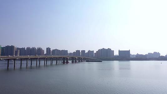 广东清远北江大桥风景视频的预览图