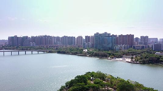 广东清远北江风景视频的预览图