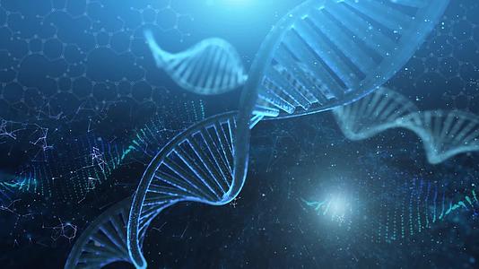DNA科技生物AE模板视频的预览图