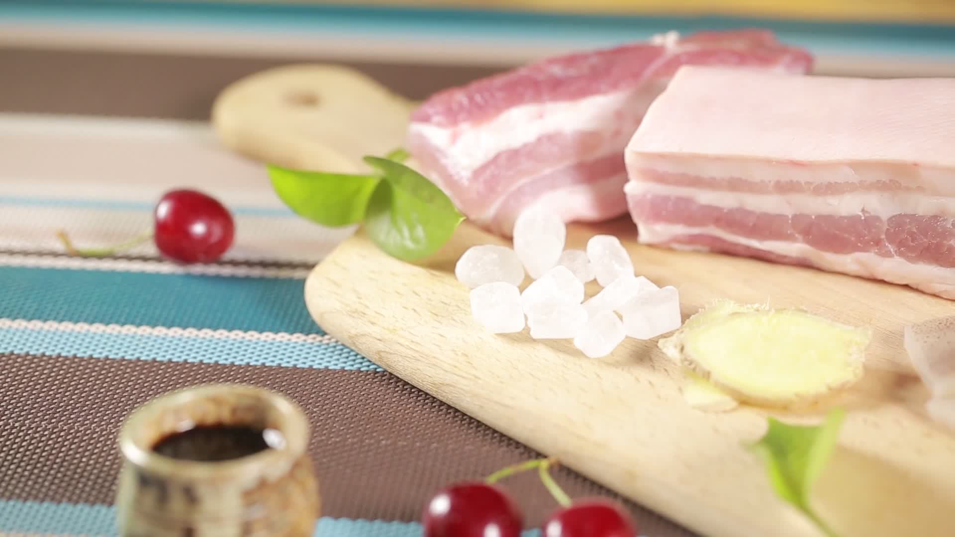 优质五花肉猪肉视频的预览图