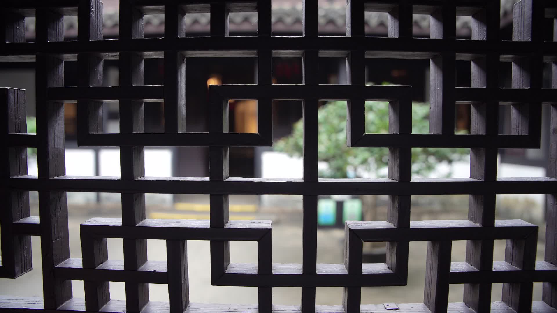 庭院窗户4K视频视频的预览图