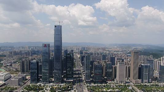贵州第一高楼航拍视频视频的预览图