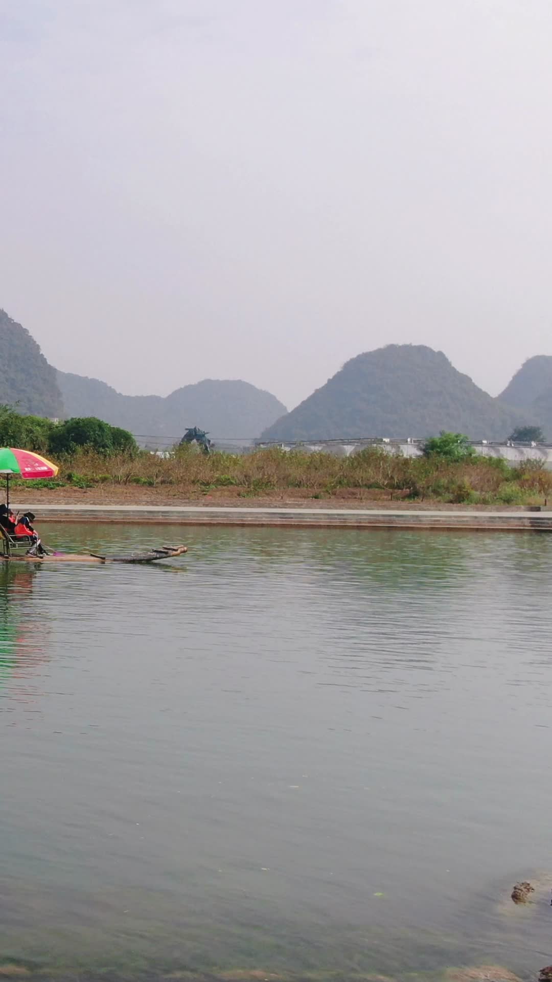 广西桂林遇龙河航拍视频的预览图
