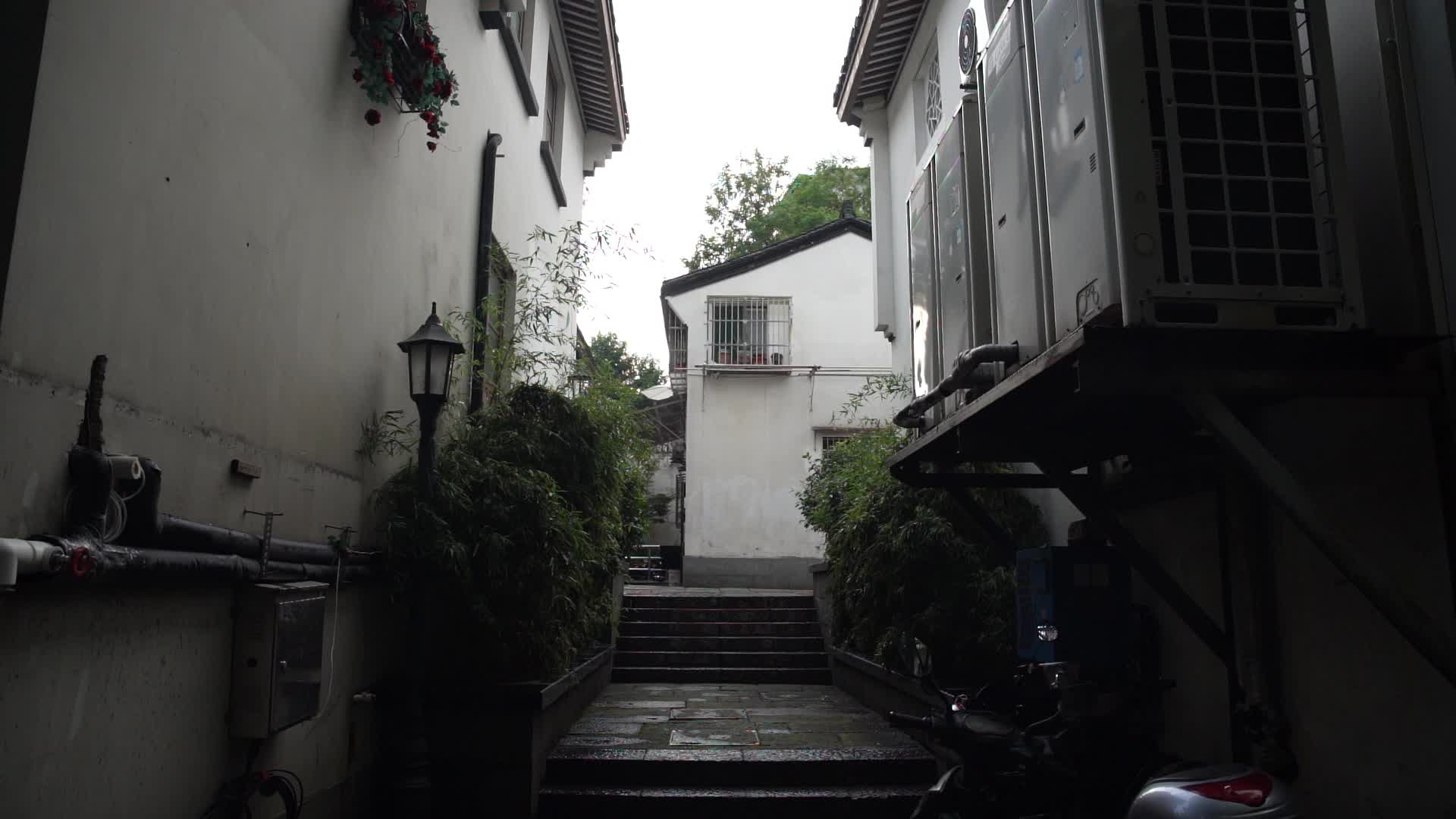 杭州五柳巷历史街区视频视频的预览图