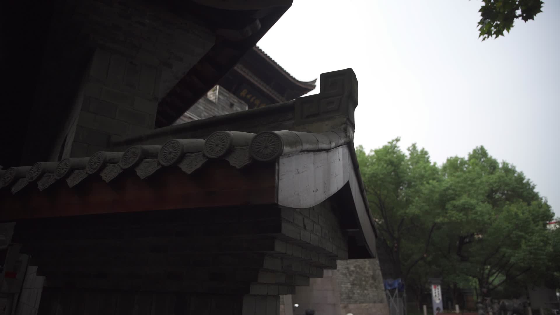 杭州古城墙陈列馆4K视频视频的预览图
