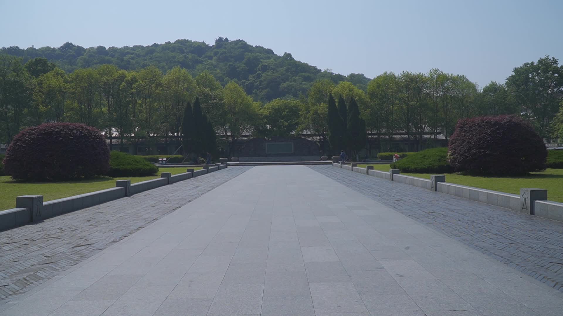 杭州吴山景区临安城遗址视频视频的预览图