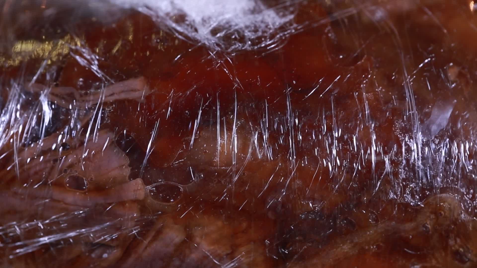 熟食肘子肉肠制作视频的预览图