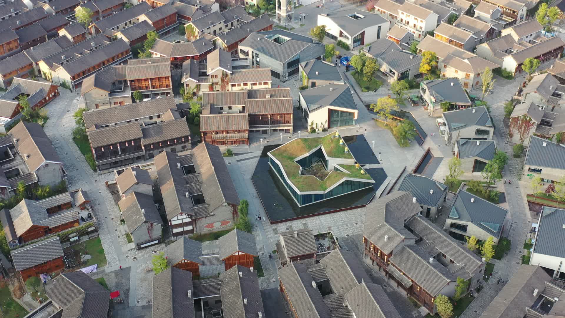 贵州省六盘水市钟山区水城古镇4K航拍视频的预览图