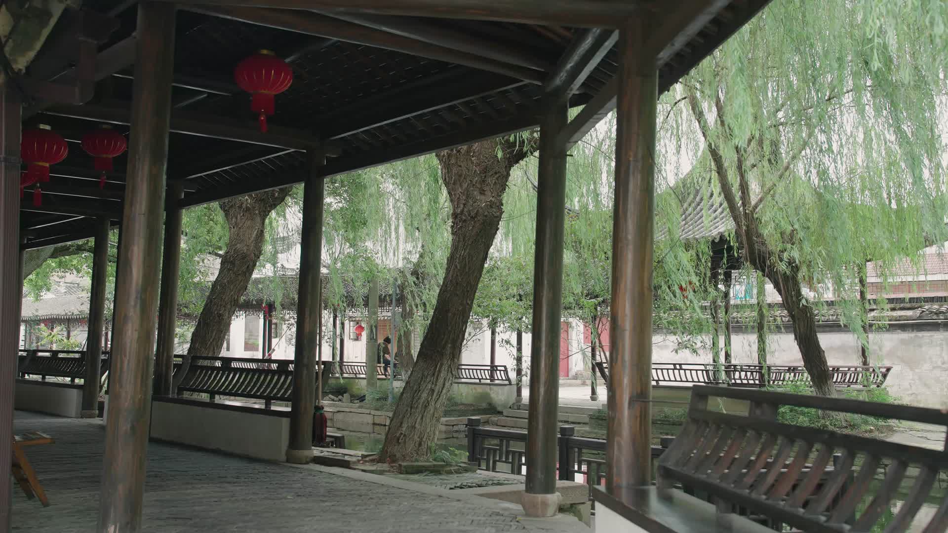 4K江南古镇苏州园林视频的预览图