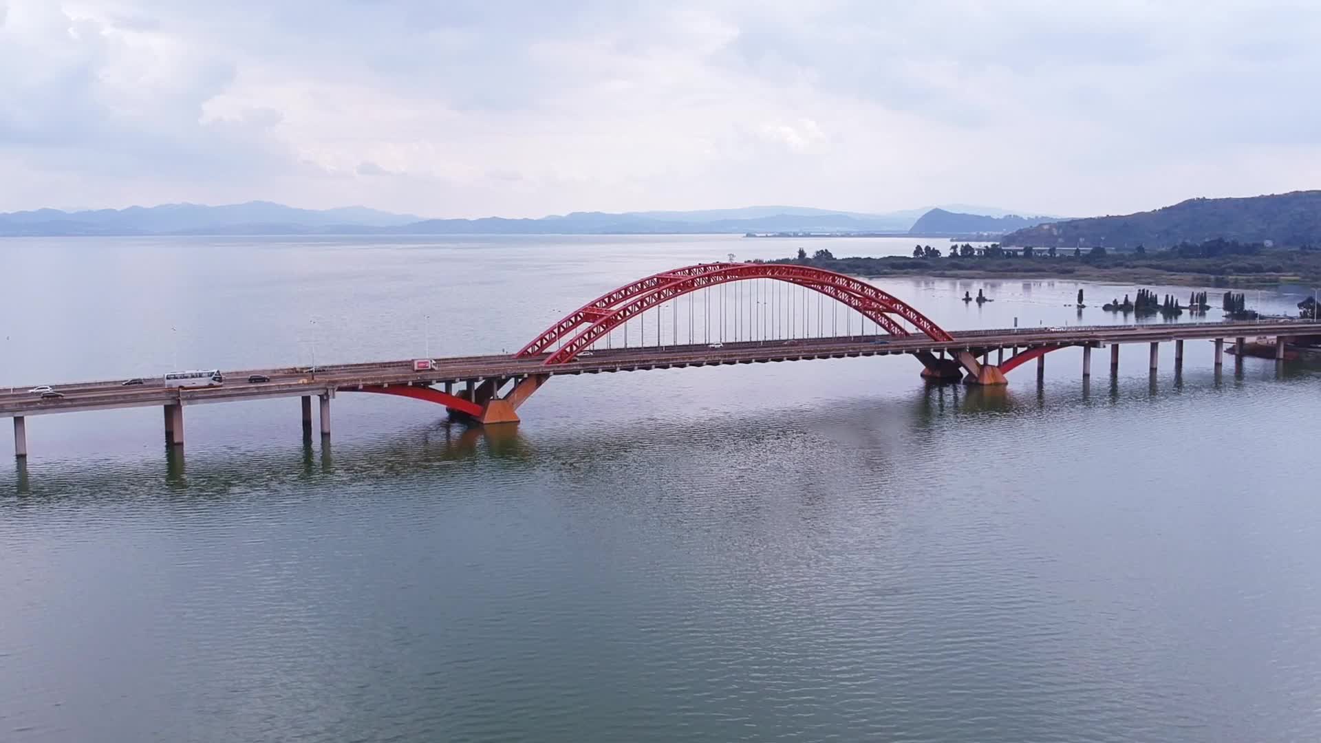 昆明海口大桥航拍视频的预览图