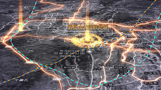 AE交通规划交通轨道视频的预览图
