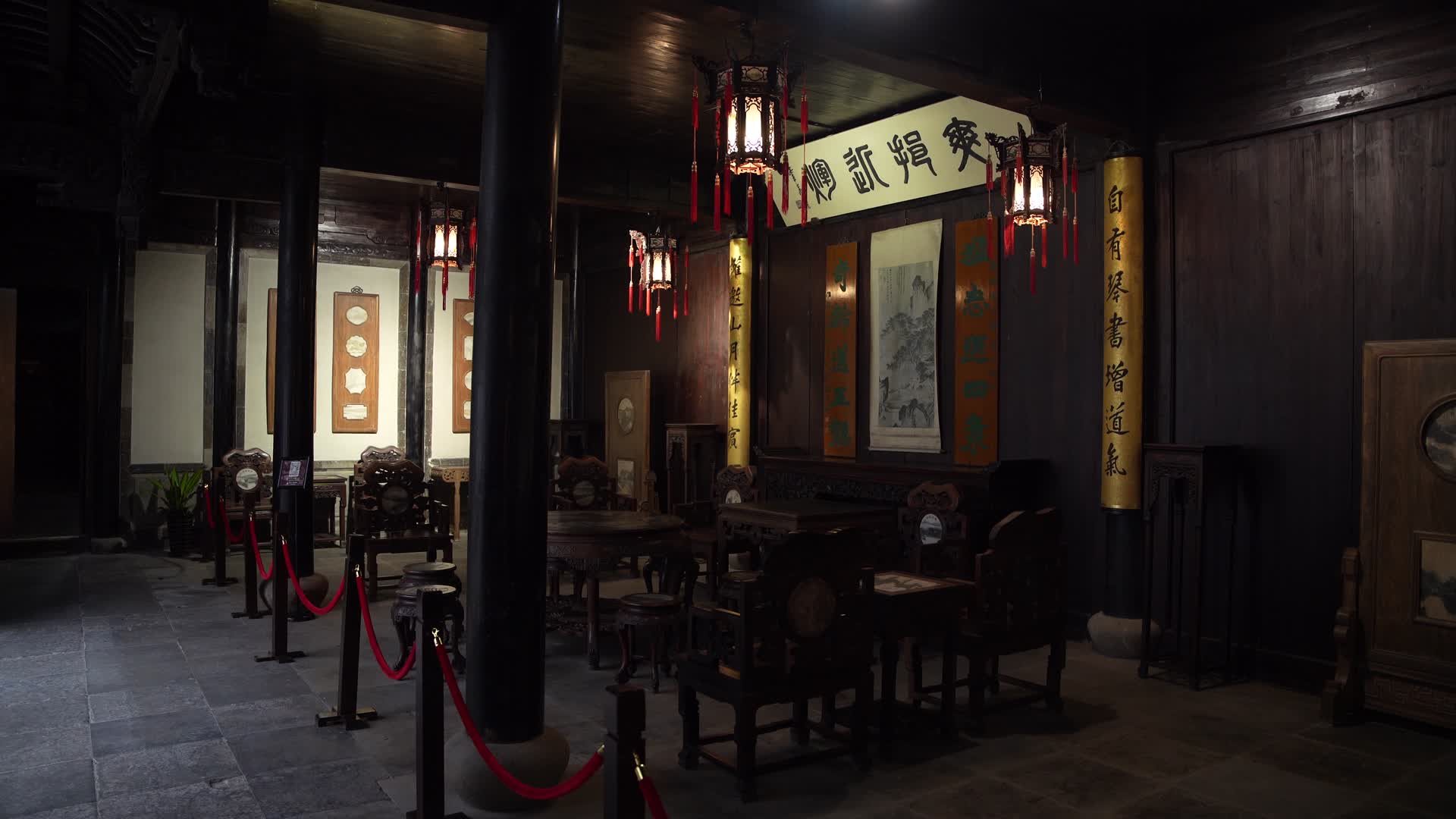 湖州南浔古镇刘氏梯号4K风景视频视频的预览图
