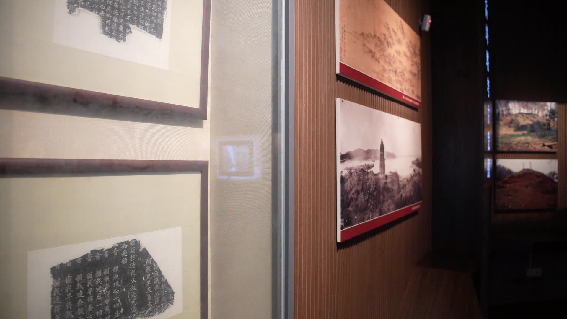 杭州西湖风景区雷峰塔遗址风景视频视频的预览图