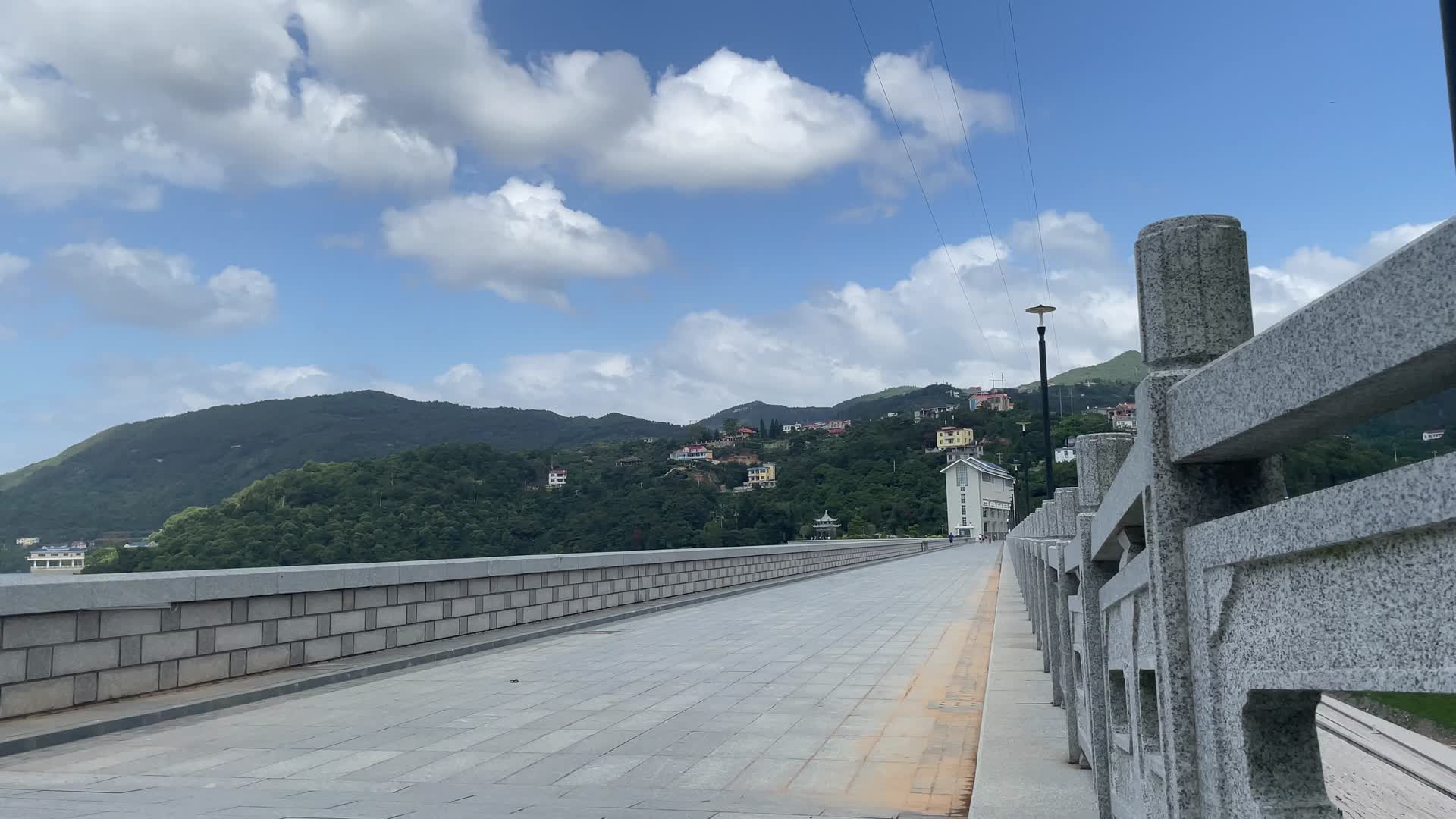 莆田市东圳水库风景4K实拍视频视频的预览图