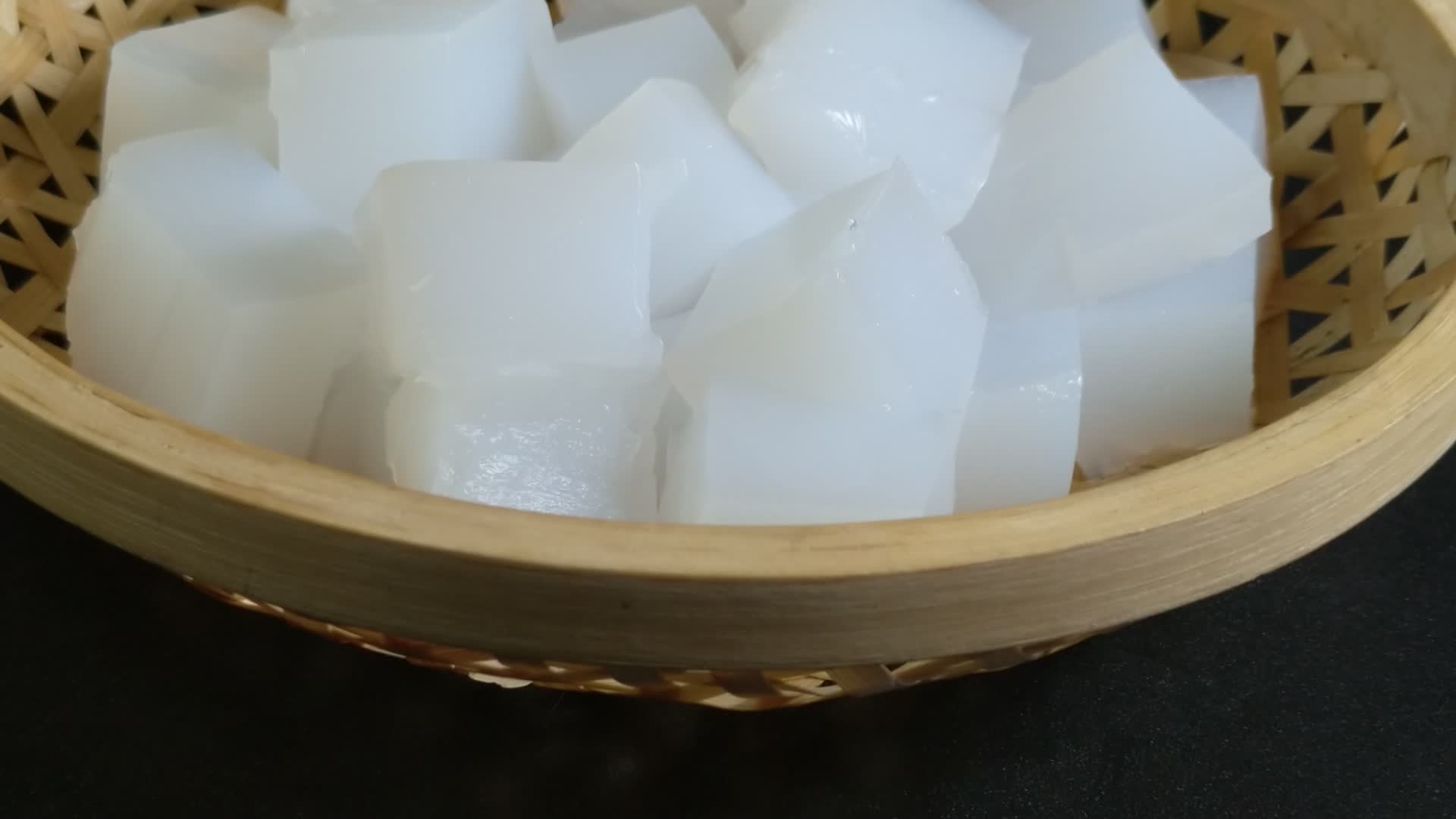 凉皮冰粉美食甜品4K实拍视频视频的预览图