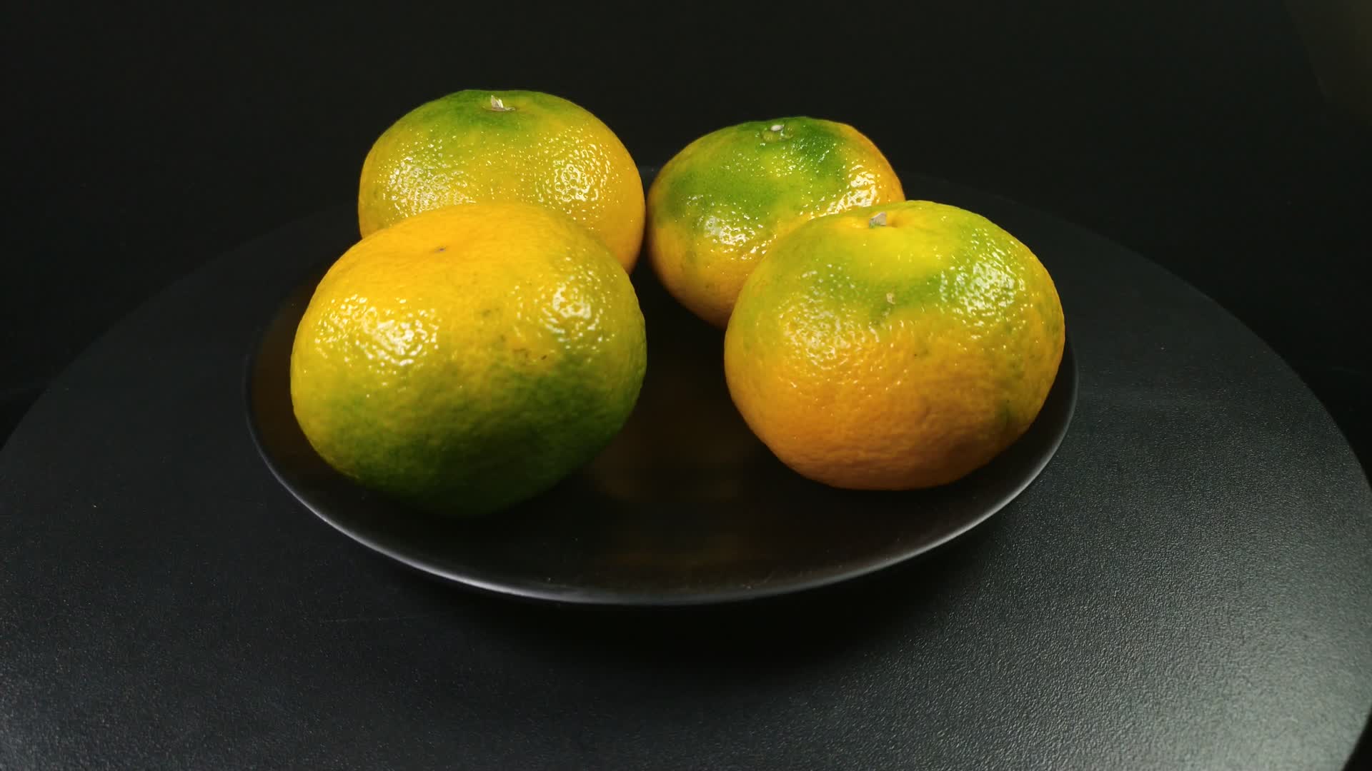 蜜桔橘子水果静物4K实拍视频视频的预览图