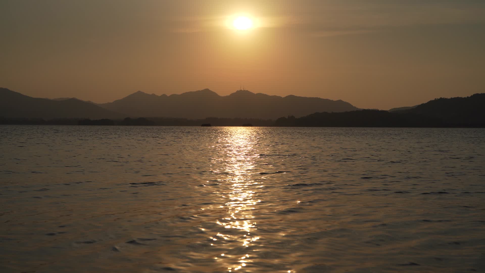 杭州西湖风景区4K风景视频视频的预览图