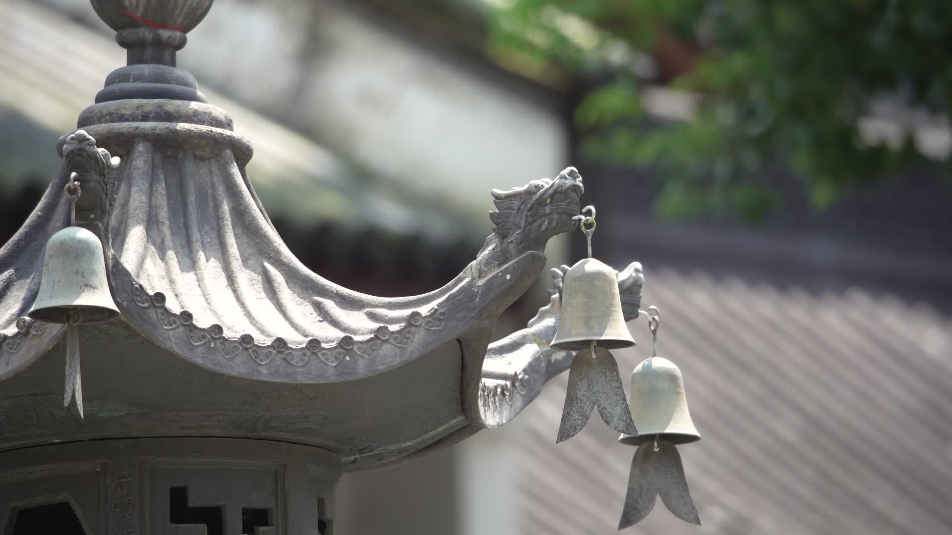 杭州西湖风景区法镜寺禅院4K风景视频视频的预览图