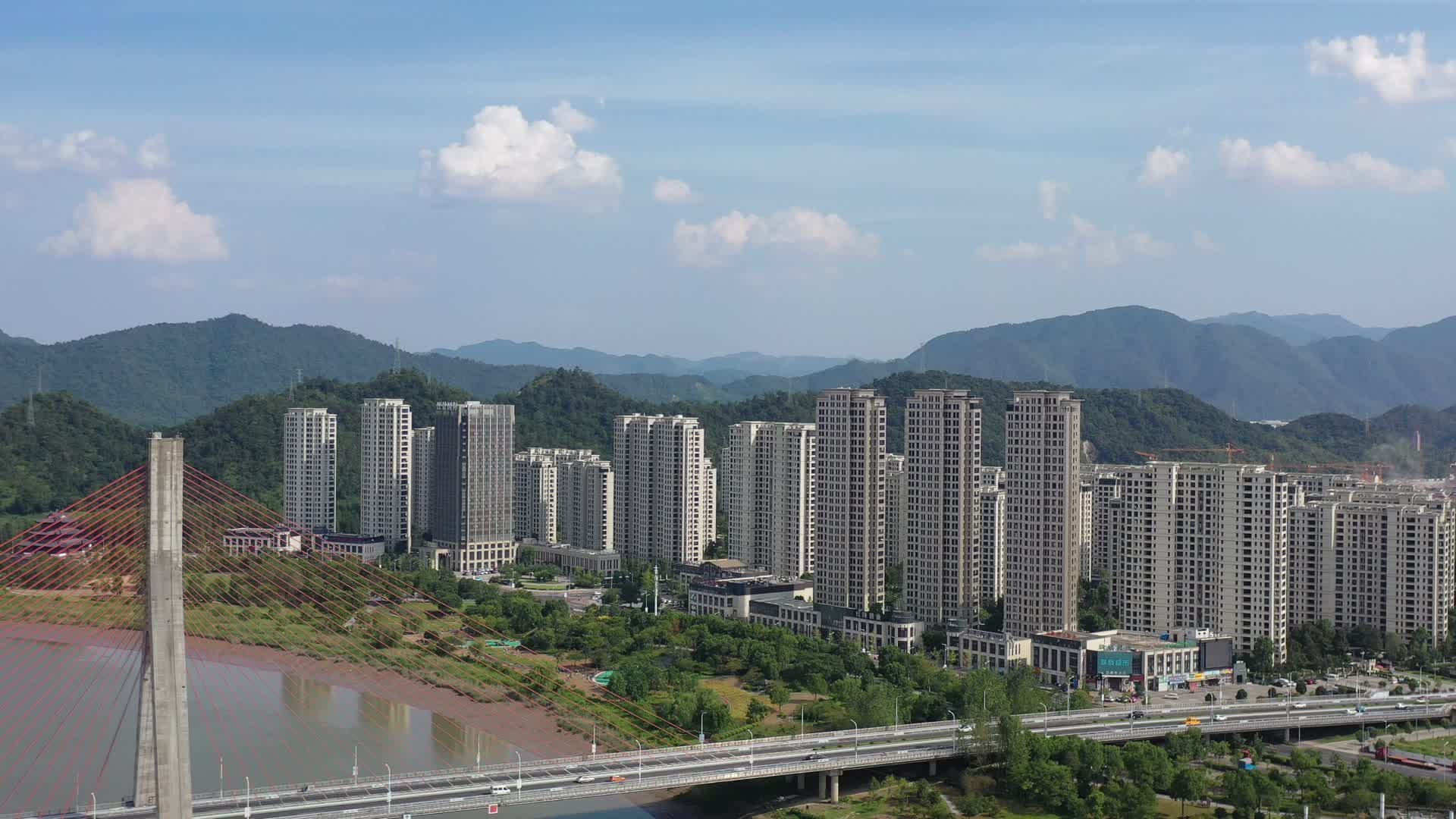 浙江台州临海市临海大桥视频的预览图