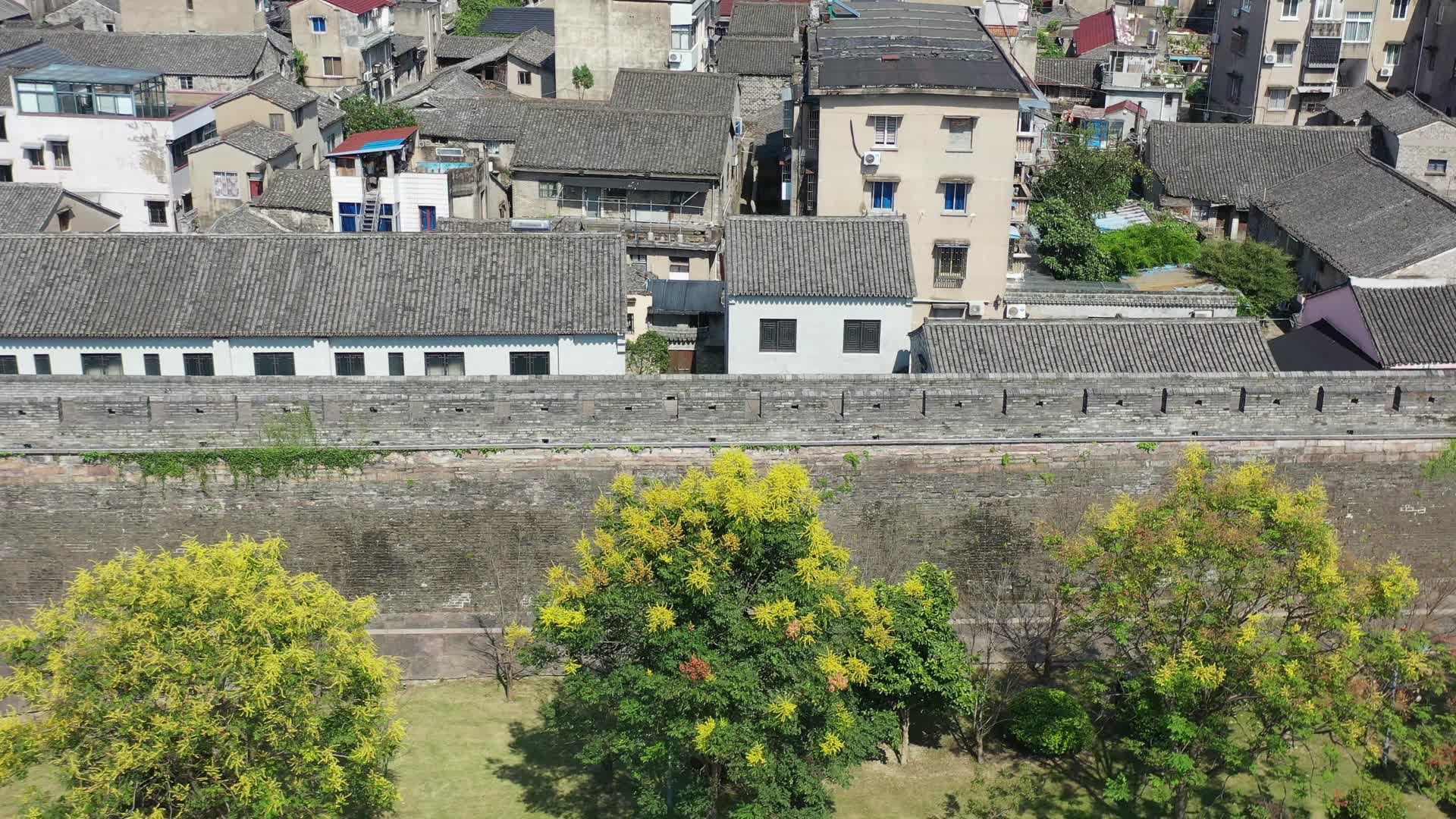 浙江临海市台州府城古建筑视频的预览图
