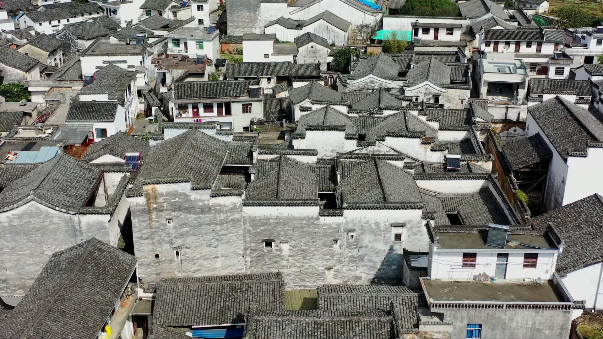 安徽黄山市呈坎古村视频的预览图