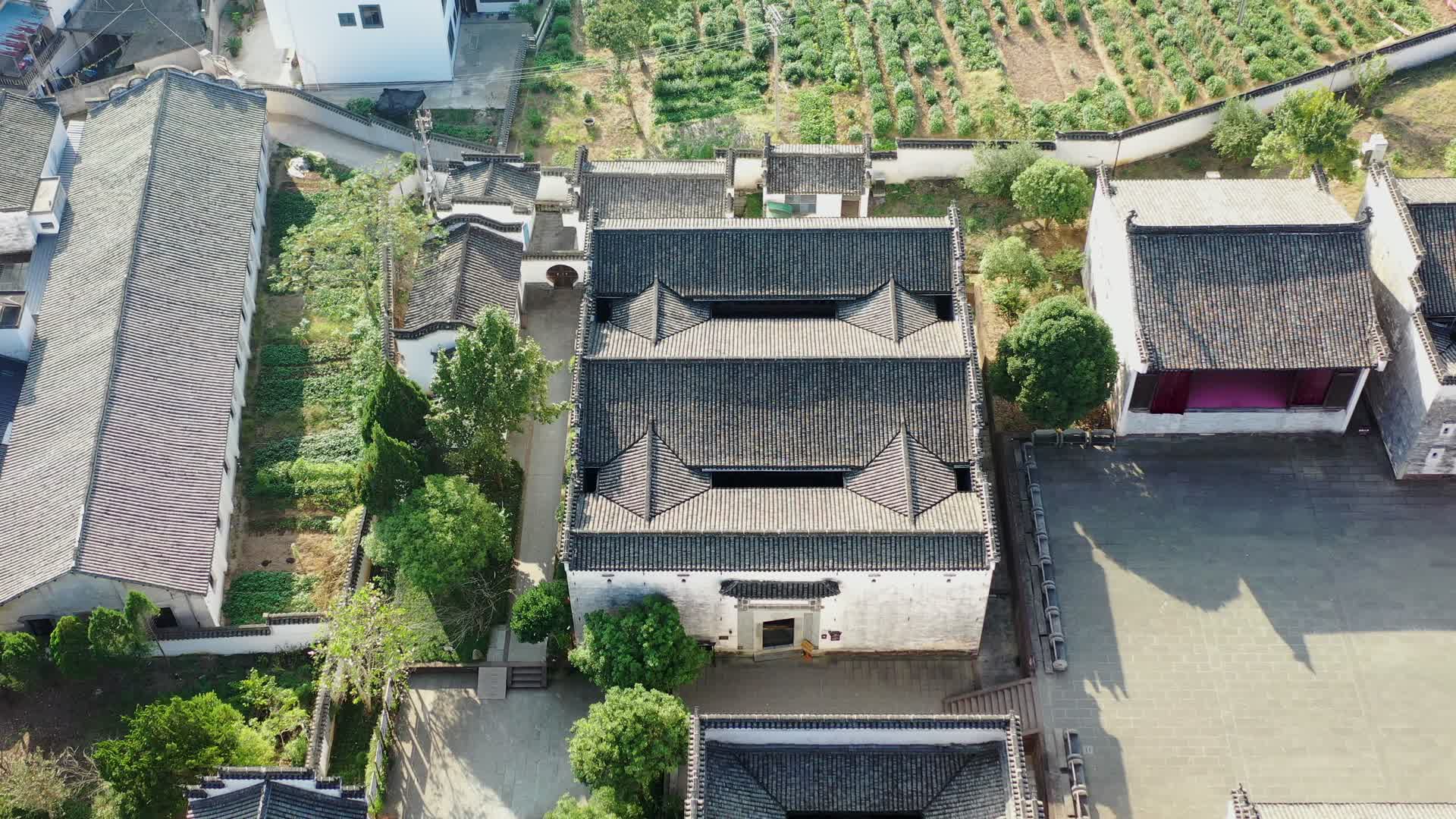 安徽黄山市潜口民宅古建筑视频的预览图