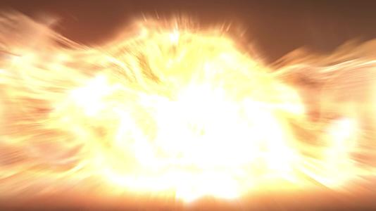 2022年会金色粒子大气爆炸对决视频动画AE模板视频的预览图