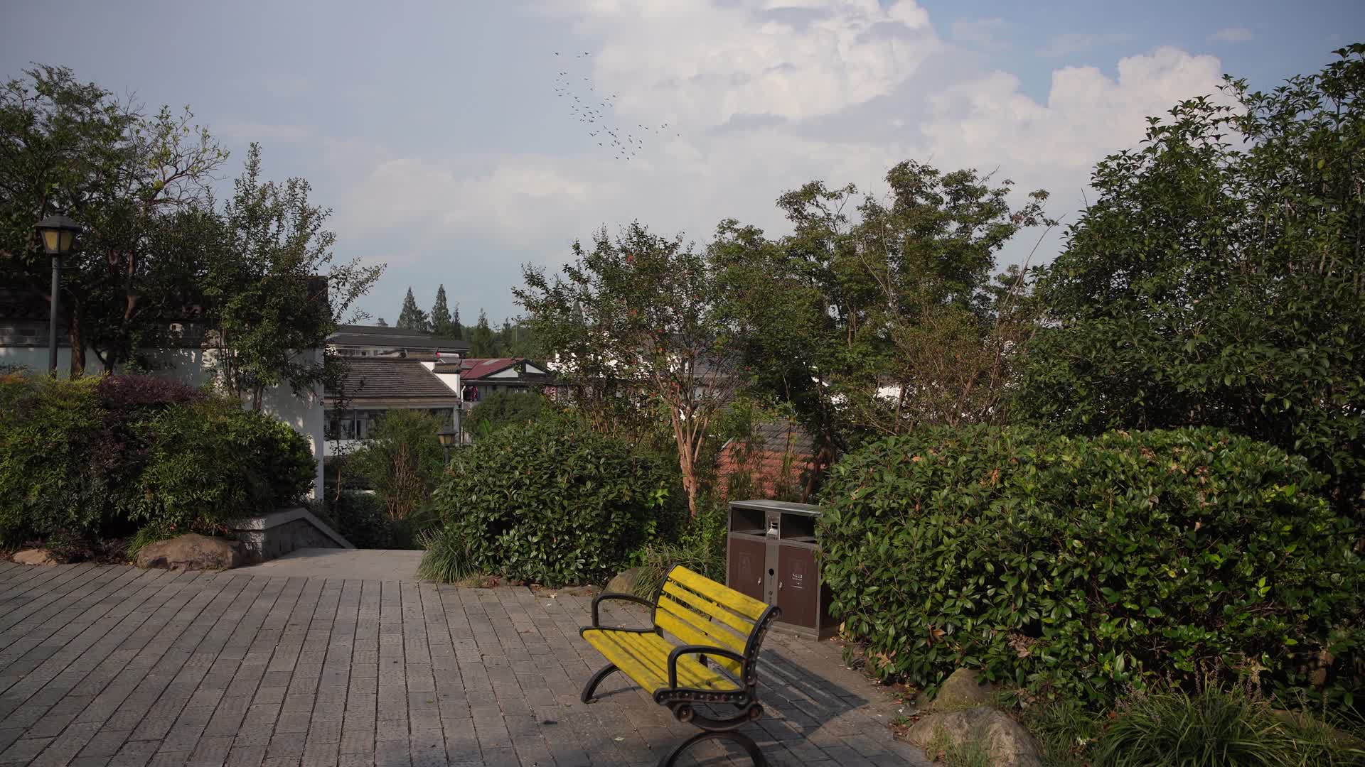 杭州凤凰山风景区馒头山社区4K视频视频的预览图