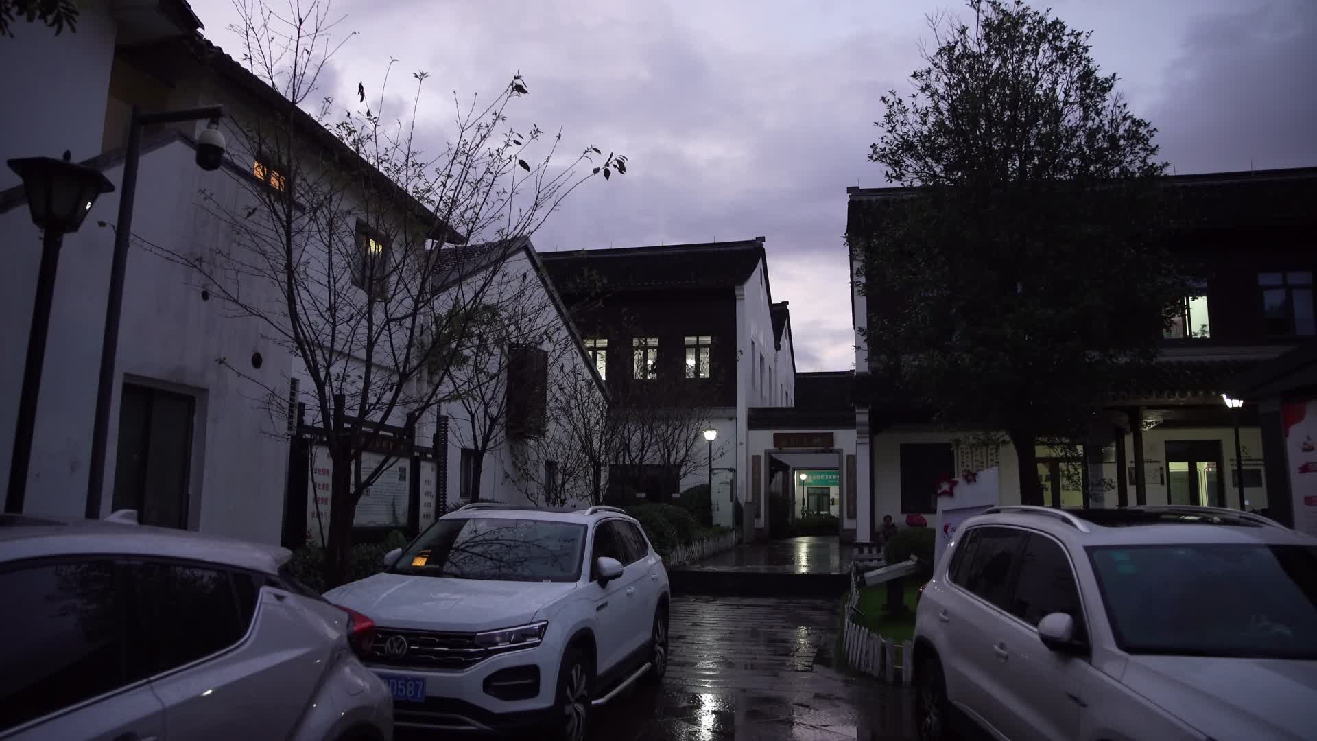 杭州凤凰山风景区馒头山社区4K视频视频的预览图