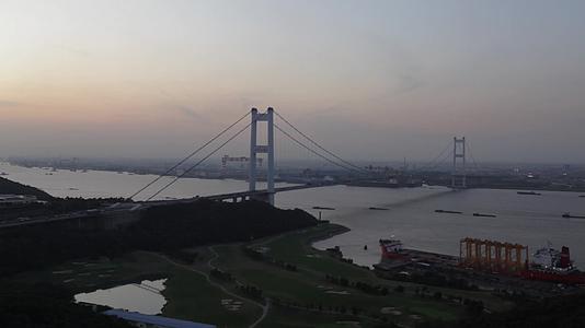 1080P交通物流江阴大桥视频的预览图