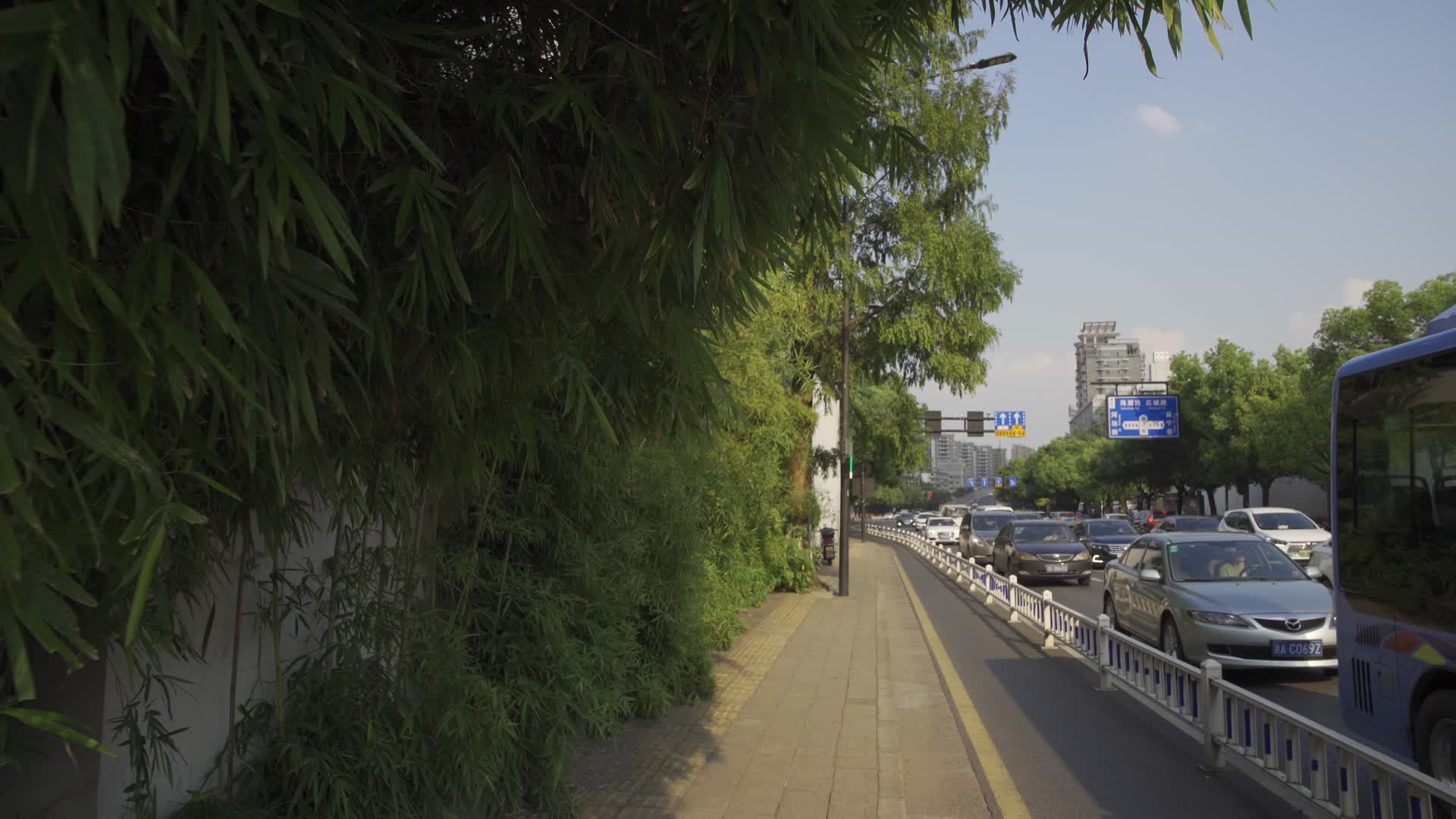 杭州吴山景区杭州市方志馆4K风景视频视频的预览图
