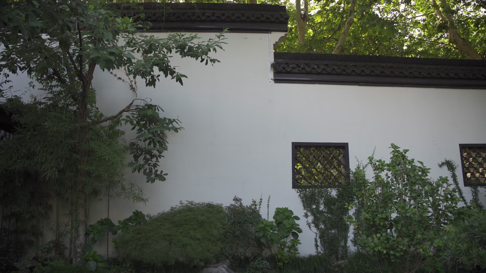 杭州吴山景区杭州市方志馆4K风景视频视频的预览图