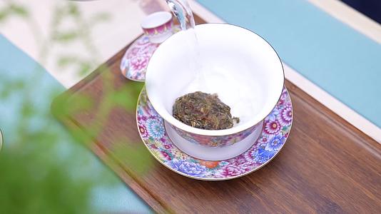 普洱茶冲泡泡茶茶艺视频的预览图