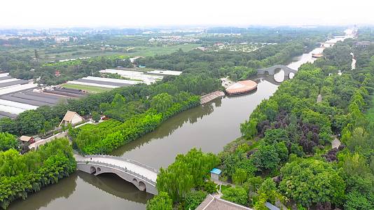 西安汉城湖景区视频的预览图