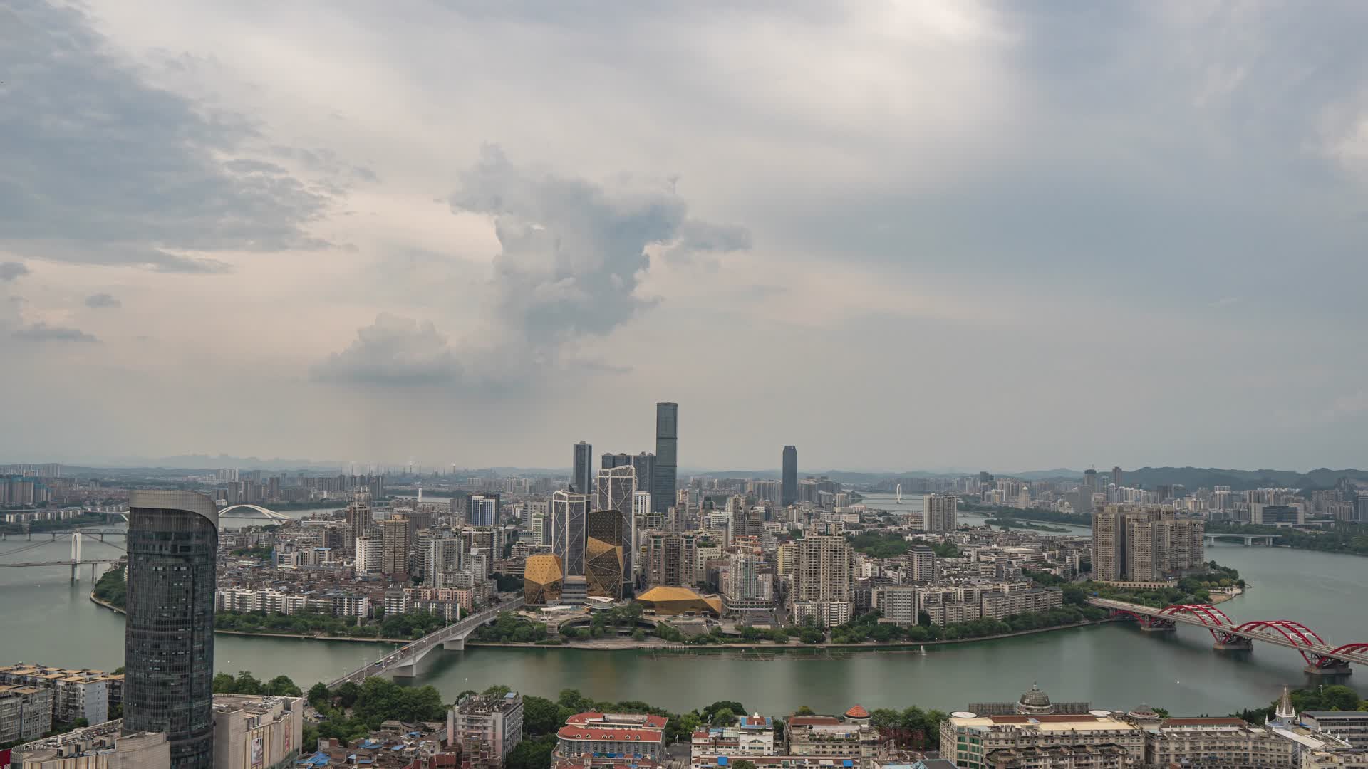 广西柳州全景延时视频的预览图