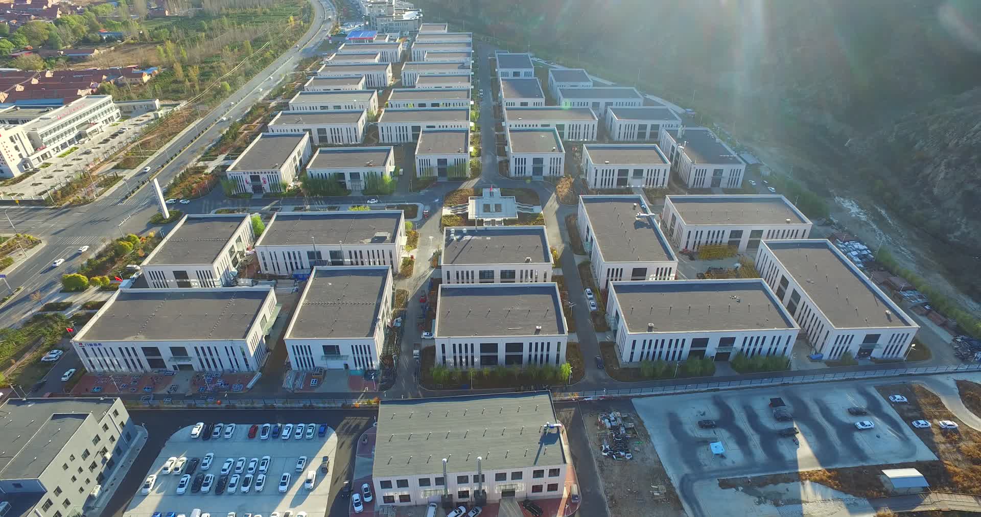 航拍丰宁县开发区发展建设视频的预览图