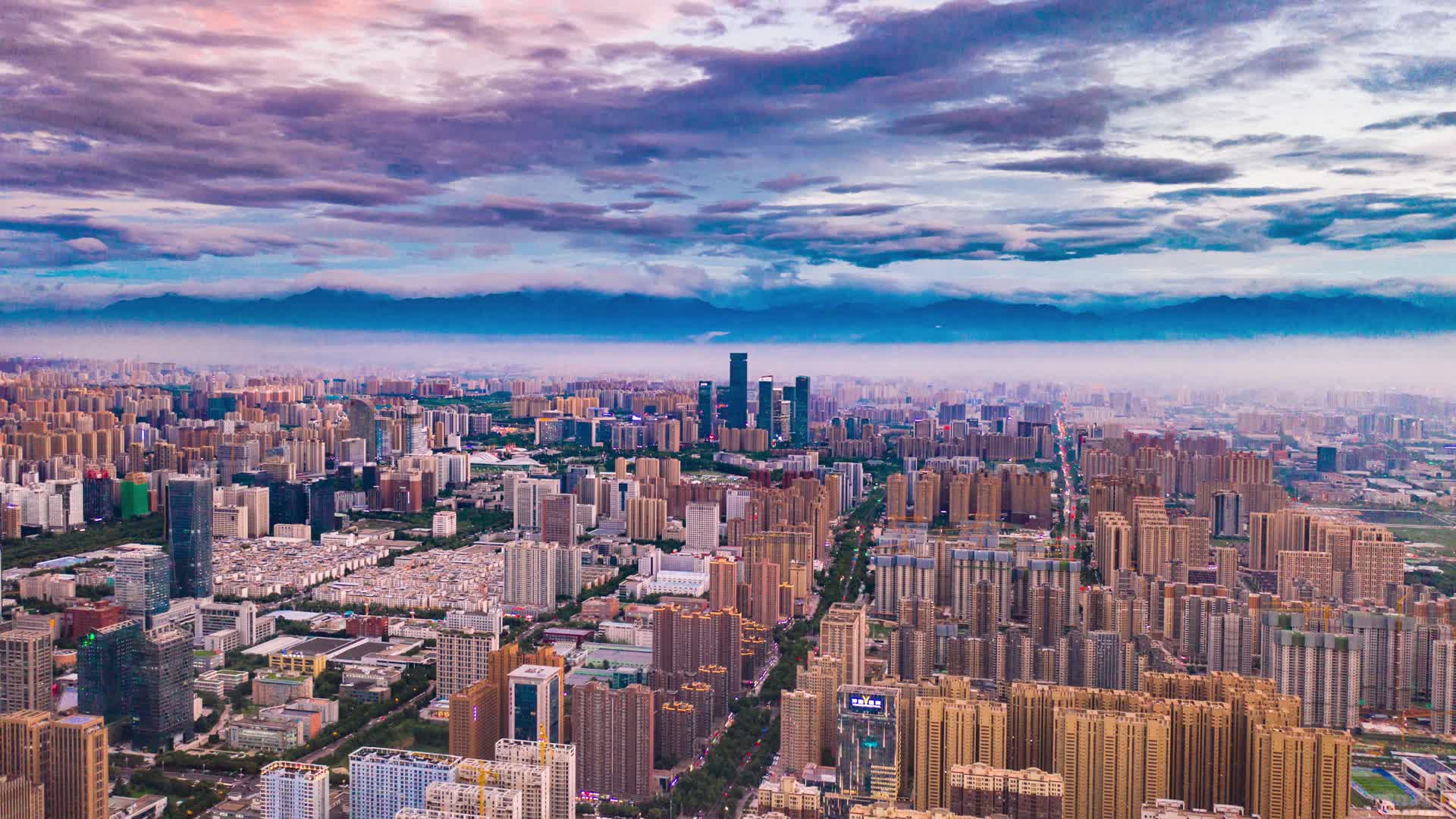 陕西西安高新区全景视频的预览图