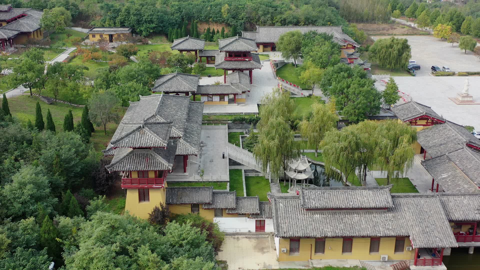 山东淄博市管仲纪念馆视频的预览图