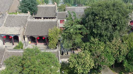 安徽亳州市花戏楼古建筑视频的预览图