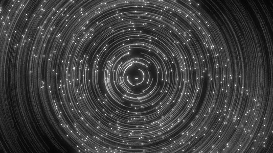 4K粒子线条星星星空星轨星空延时流星动态视频背景动态背景LED背景视频的预览图