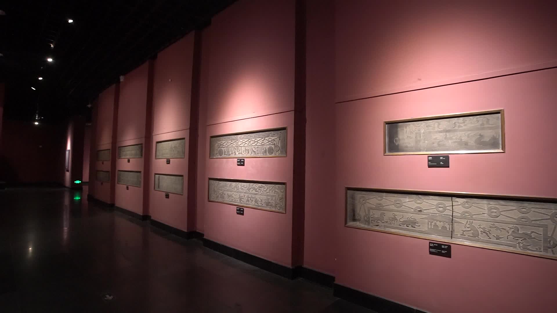 西安碑林博物馆视频的预览图