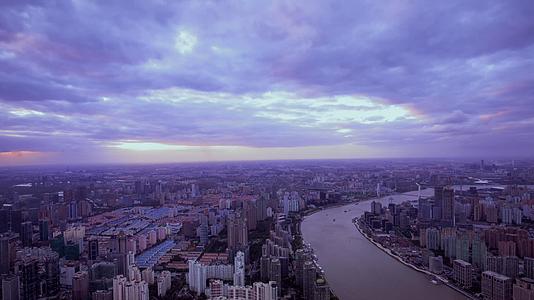 上海中心看日出视频的预览图