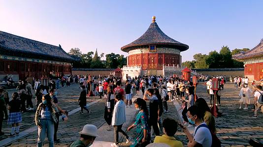 北京天坛公园皇穹宇视频的预览图