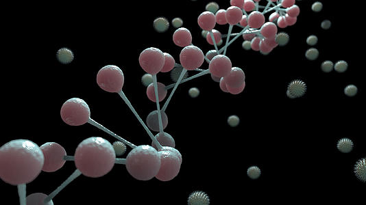 4K细菌生物病毒DNA医药生化动画视频的预览图