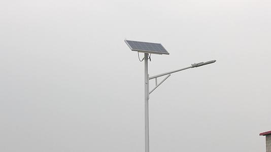 农村太阳能路灯视频的预览图