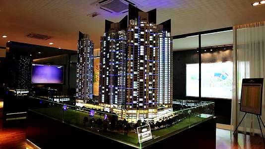 高端住宅设计展示沙盘模型视频的预览图