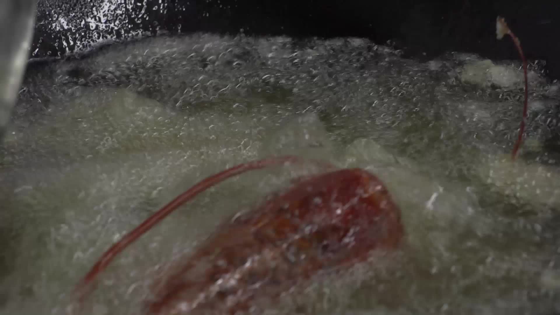 龙虾油炸龙虾视频的预览图