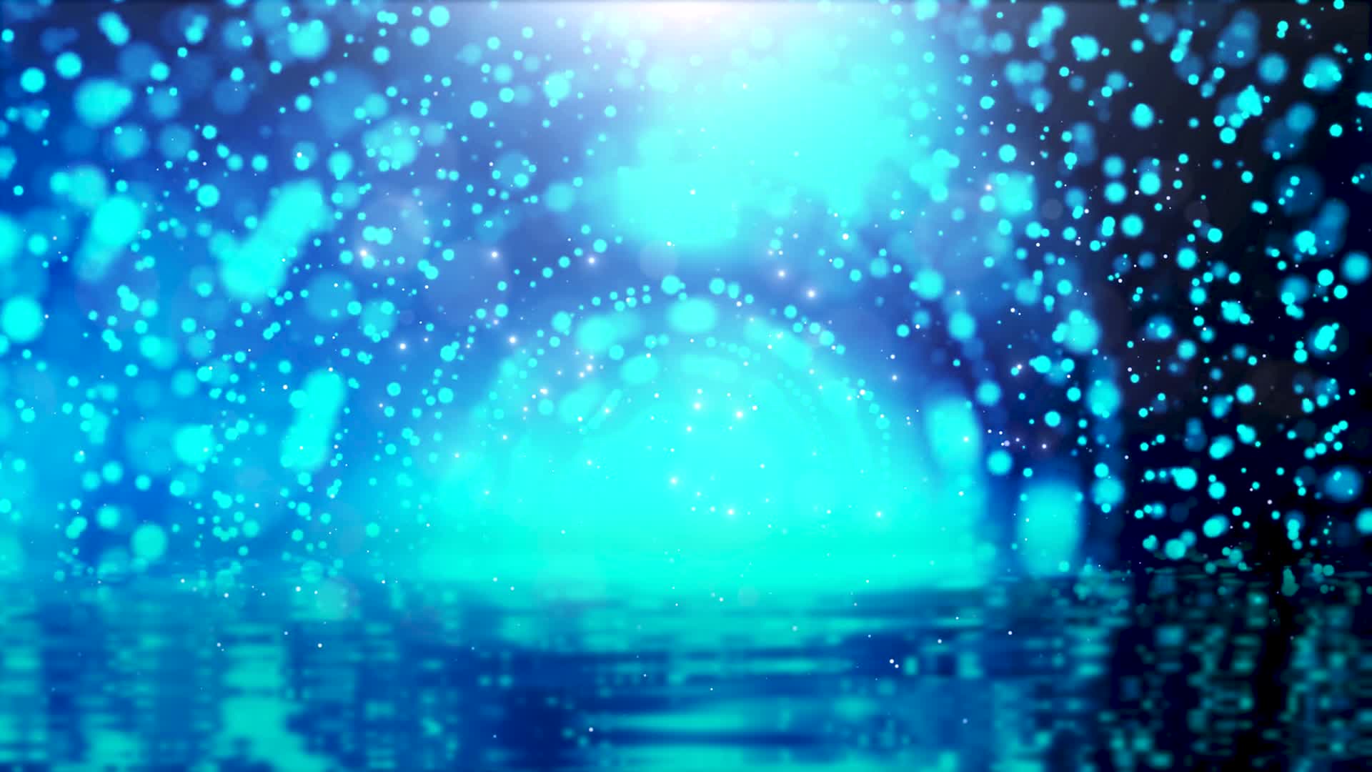 4K蓝色隧道光线抽象空间粒子VJ夜店舞美晚会背景视频的预览图